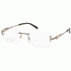 Diva Womens 5351  Eyeglasses - Anthracite Frame w/ Clear Lenses, Size 54-15-123 5351-223