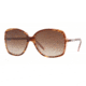 DKNY DY 4058 Sunglasses Styles - Striped Brown/Pink Frame / Brown Gradient Lenses, 342613-5616