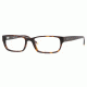 DKNY DY 4592 Eyeglasses Styles Dark Tortoise Frame w/Non-Rx 51 mm Diameter Lenses, 3016-5117