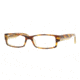 DKNY DY4602 Progressive Eyeglasses, Striped Havana Honey Frame / 51 mm Prescription Lenses, 3461-5117