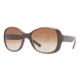 DKNY DY4102 Sunglasses 358813-5717 - Brown Frame, Brown Gradient Lenses