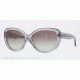 DKNY DY4107 Sunglasses 345711-56 - Gray Frame, Grey Gradient Lenses