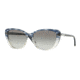 DKNY DY4121 Bifocal Prescription Sunglasses DY4121-366111-56 - Lens Diameter 56 mm, Frame Color Tr Grad Striped Grey Blue