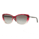 DKNY DY4121 Bifocal Prescription Sunglasses DY4121-366211-56 - Lens Diameter 56 mm, Frame Color Tr Pink Grad Striped Fuxia