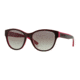 DKNY DY4133 Sunglasses 368611-55 - Bordeaux Pink Frame, Grey Gradient Lenses