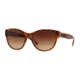 DKNY DY4133 Sunglasses 368713-55 - Dark Tortoise Crystal Frame, Dark Brown Gradient Lenses