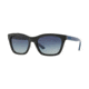 DKNY DY4158 Sunglasses 36884L-55 - Black Frame, Blue Gradient Lenses