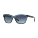 DKNY DY4158 Sunglasses 37144L-55 - Dark Navy Frame, Blue Gradient Lenses