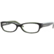 DKNY DY4590 SV Prescription Eyeglasses Black/Green/Transparent Green Frame / 50 mm Prescription Lenses, 3408-5015