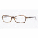 DKNY DY4618 Single Vision Prescription Eyewear 3471-5015 - Top Havana Crystal 