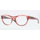 DKNY DY4640 Single Vision Prescription Eyeglasses 3613-51 - Spotted Gray Raspberry Frame, Demo Lens Lenses