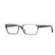 DKNY DY4656 Single Vision Prescription Eyeglasses 3449-53 - Striped Gray Frame