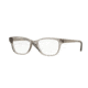 DKNY DY4672 Single Vision Prescription Eyeglasses 3696-51 - Grey Crystal/satin Silver Frame