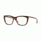 DKNY DY4680 Single Vision Prescription Eyeglasses 3782-52 - Striped Havana Frame