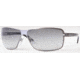 DKNY DY5022-100311-6813 Sunglasses with No-Line Progressive Rx Prescription Lenses Pewter Frame
