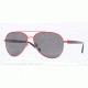 DKNY DY5078 Sunglasses 105687-58 - Red Frame, Gray Lenses