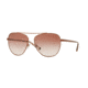 DKNY DY5085 Sunglasses 124213-58 - Rose Gold Frame, Amber Gradient Lenses
