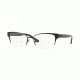 DKNY DY5657 Bifocal Prescription Eyeglasses 1245-52 - Shiny Black Frame, Demo Lenses Lenses