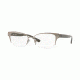 DKNY DY5657 Bifocal Prescription Eyeglasses 1246-52 - Shiny Gunmetal Frame, Demo Lenses Lenses