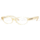 DKNY Eyeglasses DY4563 with Rx Prescription Lenses 3215-5017 - Transparent Light Yell 