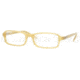 DKNY Eyeglass Frames DY4580 3362-5317 - Yellow Transparent 