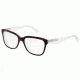 Dolce&amp;Gabbana 3 LAYERS DG3193 Single Vision Prescription Eyeglasses 2795-52 - Havana/pearl White/cryst Frame