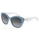 Dolce&amp;Gabbana 3 LAYERS DG4220 Bifocal Prescription Sunglasses DG4220-27968G-55 - Lens Diameter 55 mm, Frame Color Azure/gold/cryst
