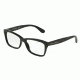 Dolce&Gabbana CONTEMPORARY DG3215 Single Vision Prescription Eyeglasses 501-52 - Black Frame
