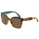 Dolce&amp;Gabbana CONTEMPORARY DG4240 Single Vision Prescription Sunglasses DG4240-289173-54 - Lens Diameter 54 mm, Frame Color Top Havana On Petroleum