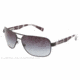 Dolce&amp;Gabbana CONTRAST DG2120P Sunglasses 12388G-64 - Matte Black Frame, Gray Gradient Lenses
