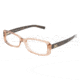 Dolce&Gabbana DG 3074 Eyeglasses Styles - Light Brown Frame w/Non-Rx 54 mm Diameter Lenses, 1524-5416