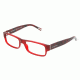 Dolce&amp;Gabbana DG3104 Bifocal Eyeglasses - Red Demo Lens Frame / 51 mm Prescription Lenses, 1575-5116