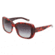 Dolce&amp;Gabbana DG4101 Bifocal Sunglasses - Animal Red Gray Gradient Frame / 54 mm Prescription Lenses, 17528G-5419