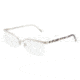 Dolce&amp;Gabbana DG1221 Bifocal Prescription Eyeglasses 05-5416 - Silver Frame