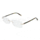 Dolce&amp;Gabbana DG1222 Progressive Prescription Eyeglasses 488-5417 - Pale Gold Frame