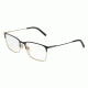Dolce&amp;Gabbana DG1289 Progressive Prescription Eyeglasses 1305-52 - Matte Black/Pale Gold Frame