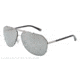 Dolce&amp;Gabbana ICONIC EVOLUTION DG2102 Single Vision Prescription Sunglasses DG2102-04-6G-64 - Lens Diameter 64 mm, Lens Diameter 64 mm, Frame Color Gunmetal