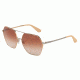 Dolce&amp;Gabbana DG2157 Progressive Prescription Sunglasses DG2157-129313-59 - Lens Diameter 59 mm, Frame Color Pink Gold