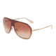 Dolce&amp;Gabbana DG2162 Sunglasses 129813-37 - Pink Gold Frame, Pink Gradient Lenses