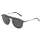 Dolce&amp;Gabbana DG2169 Single Vision Prescription Sunglasses DG2169-01-87-48 - Lens Diameter 48 mm, Frame Color Smoke