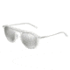 Dolce&amp;Gabbana DG2169 Single Vision Prescription Sunglasses DG2169-05-6G-48 - Lens Diameter 48 mm, Frame Color Clear