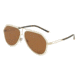 Dolce&amp;Gabbana DG2176 Single Vision Prescription Sunglasses DG2176-488-73-59 - Lens Diameter 59 mm, Frame Color Pale Gold