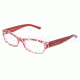 Dolce&Gabbana DG3115 Single Vision Prescription Eyewear 1897-5117 - Red Lace