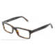 Dolce&amp;Gabbana DG3123 Single Vision Prescription Eyeglasses 2517-5417 - Top Black / Havana Demo Lens Frame