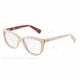 Dolce&amp;Gabbana DG3190 Single Vision Prescription Eyeglasses 2793-52 - Top Beige/mosaic Frame