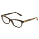 Dolce&amp;Gabbana DG3221 Bifocal Prescription Eyeglasses 2918-51 - Crystal On Brown Frame