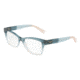 Dolce&Gabbana DG3254 Progressive Prescription Eyeglasses 3059-52 - Blue Gradient/azure/powder Frame
