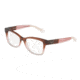 Dolce&Gabbana DG3254 Progressive Prescription Eyeglasses 3060-52 - Bordeaux Grad/pink/powder Frame