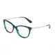 Dolce&amp;Gabbana DG3258F Single Vision Prescription Eyeglasses 2887-54 - Petrolemu Cube Frame