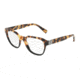 Dolce&amp;Gabbana DG3277 Progressive Prescription Eyeglasses 3143-51 - Light Havana Black Frame